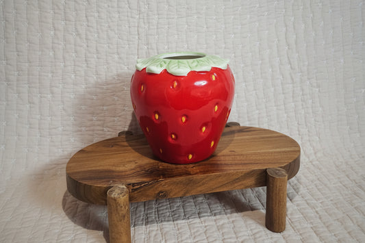 Strawberry vase
