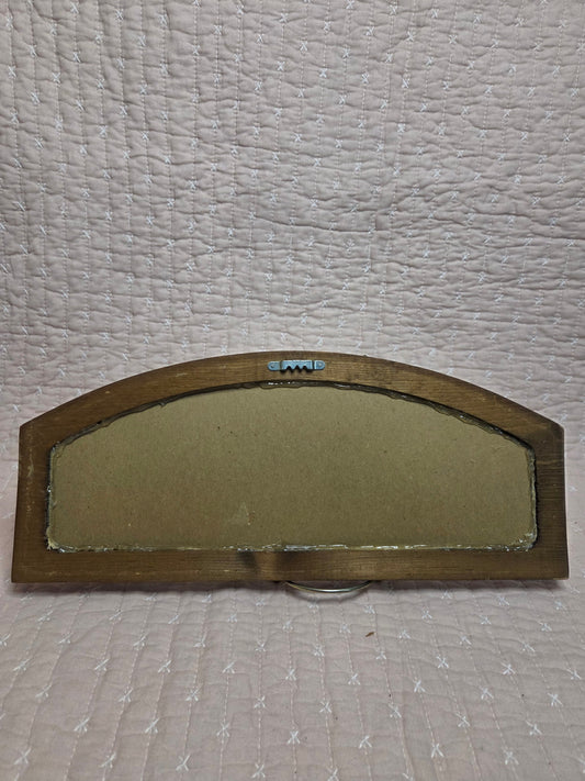 Wooden Embroidered "Country" Sign