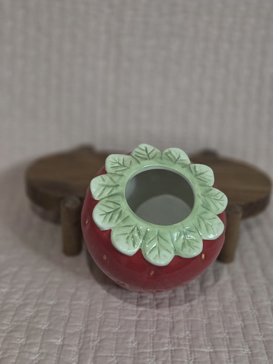 Strawberry vase